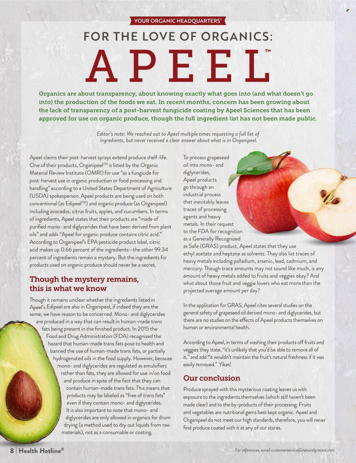 Natural Grocers - Health Hotline Magazine - September 2023 - Page 8