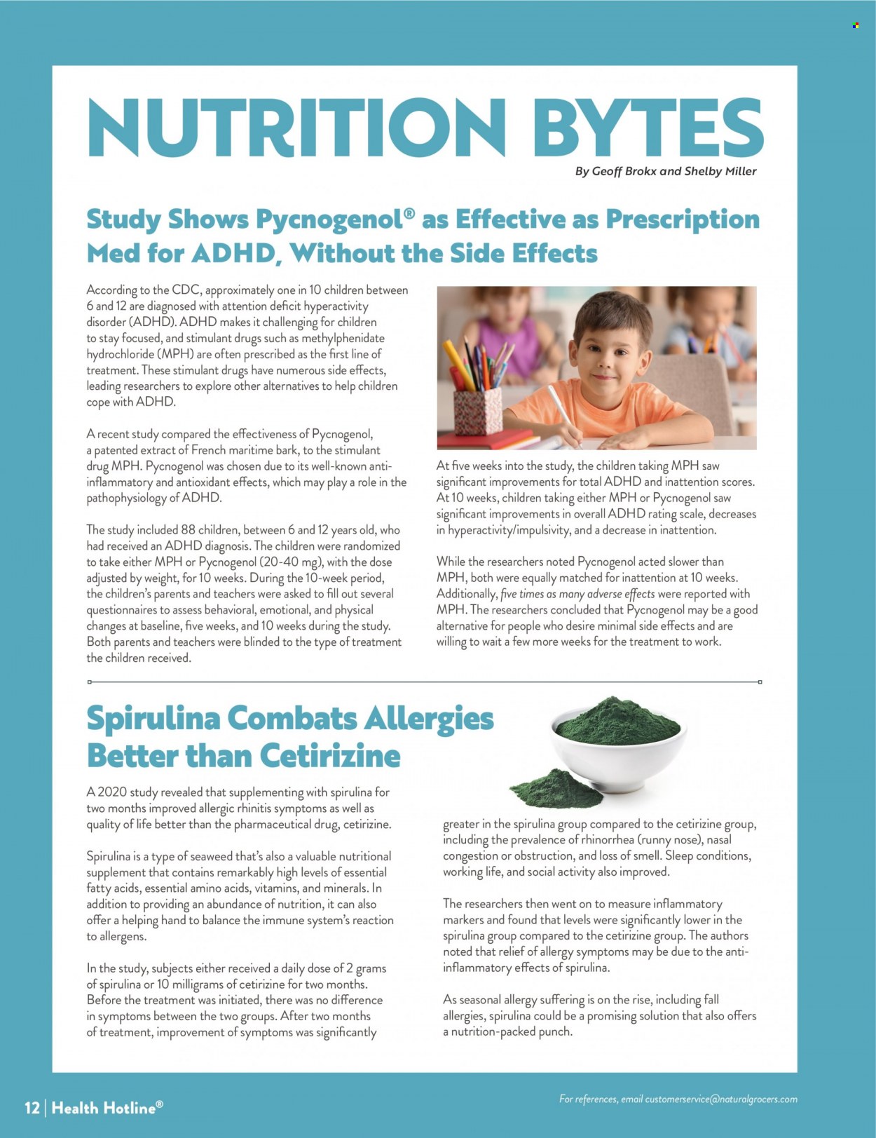 Natural Grocers - Health Hotline Magazine - September 2023 - Page 12