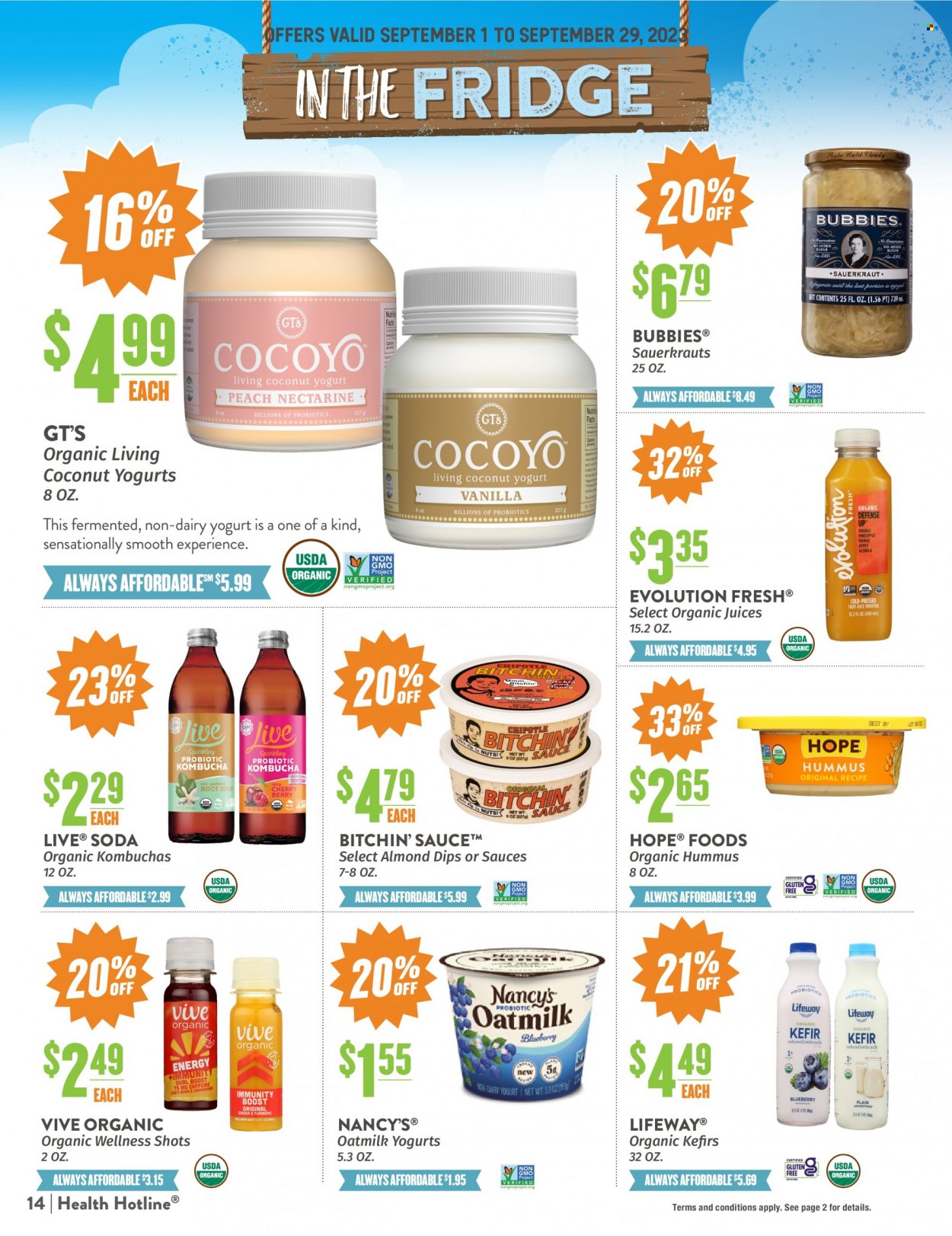 Natural Grocers - Health Hotline Magazine - September 2023 - Page 14