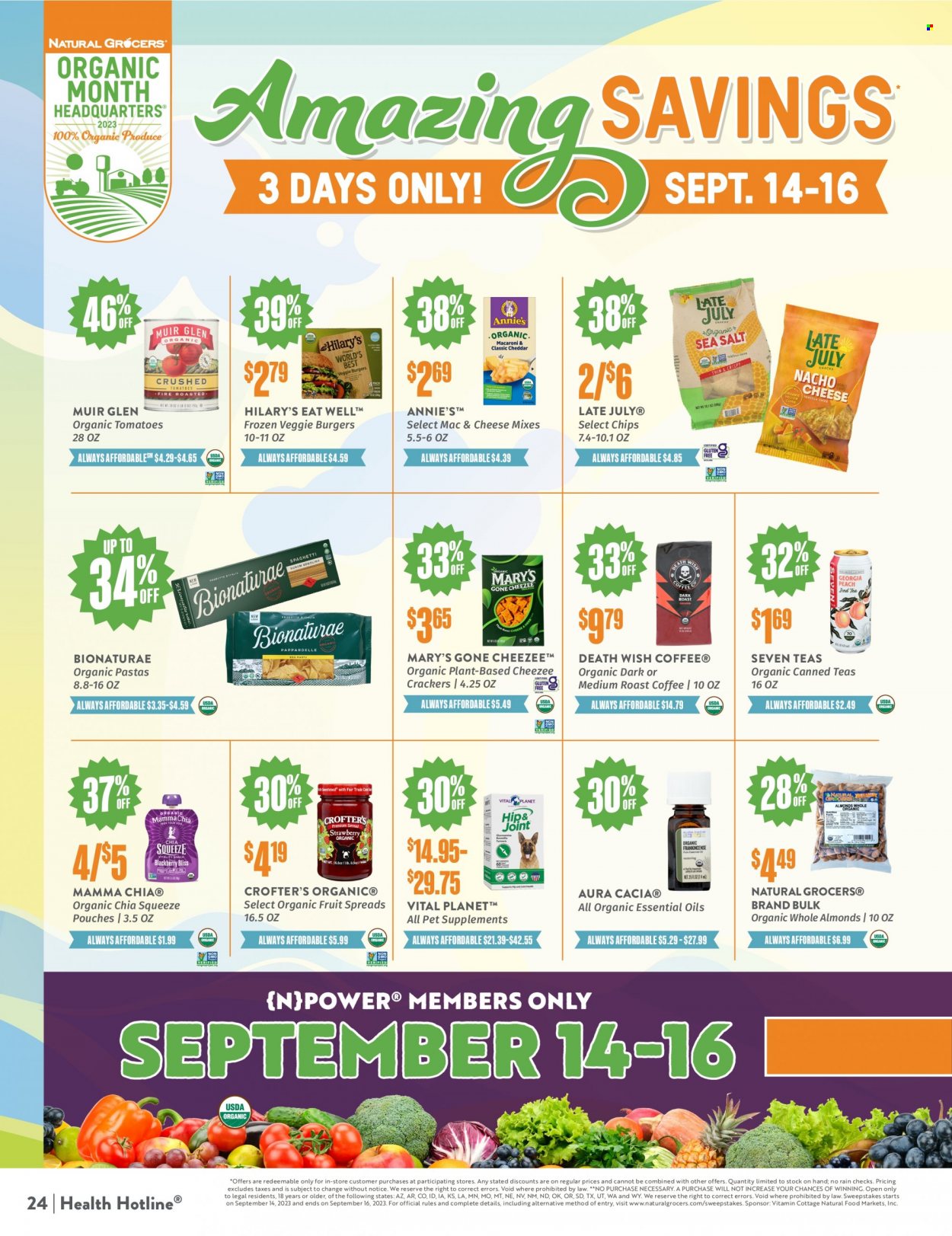 Natural Grocers - Health Hotline Magazine - September 2023 - Page 24