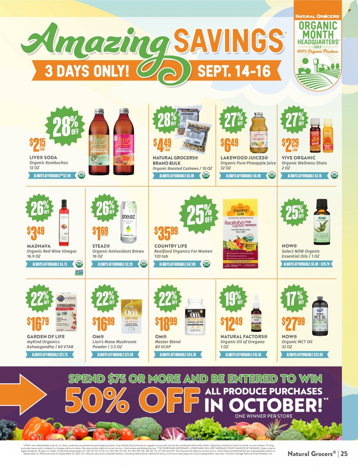 Natural Grocers - Health Hotline Magazine - September 2023 - Page 25