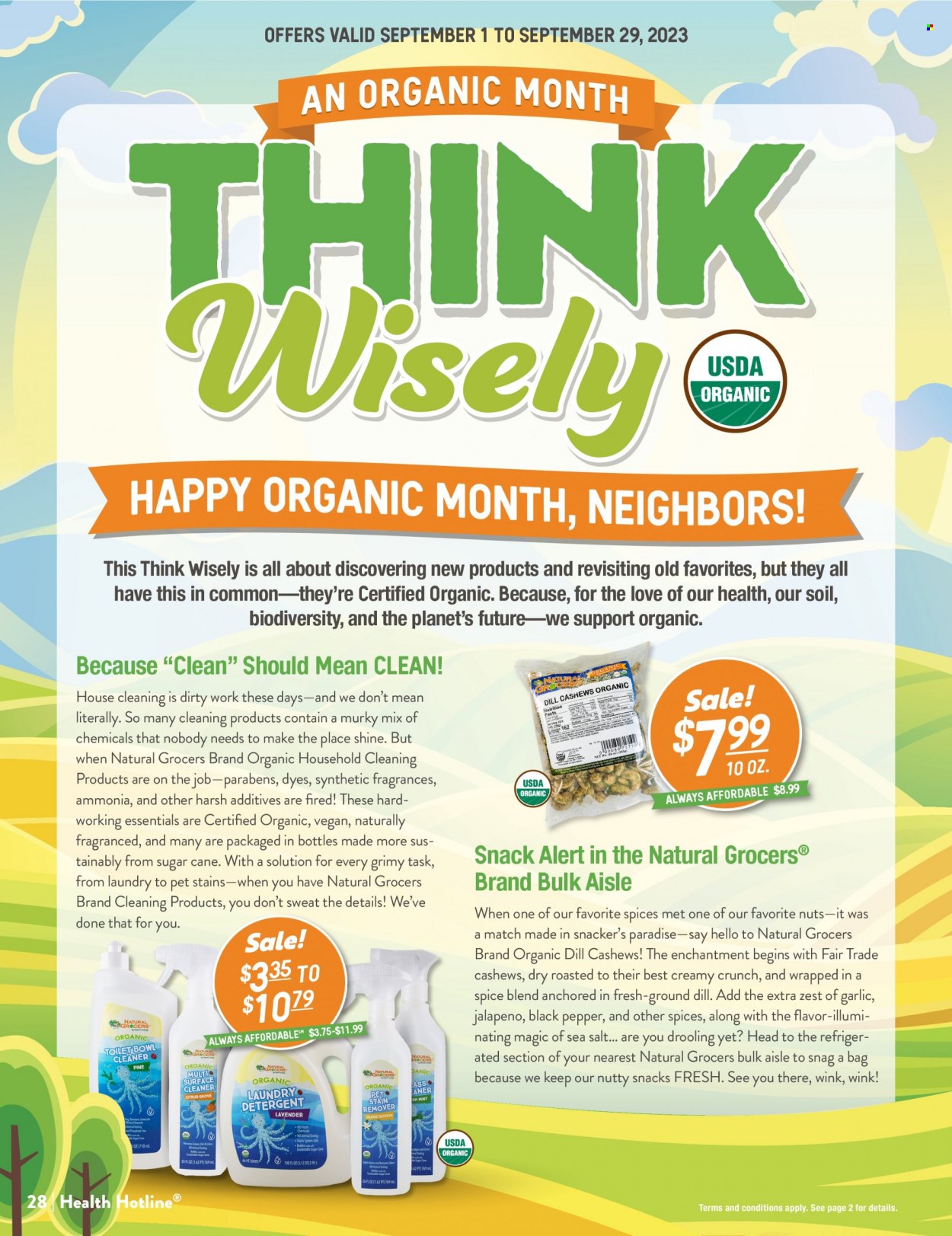 Natural Grocers - Health Hotline Magazine - September 2023 - Page 28