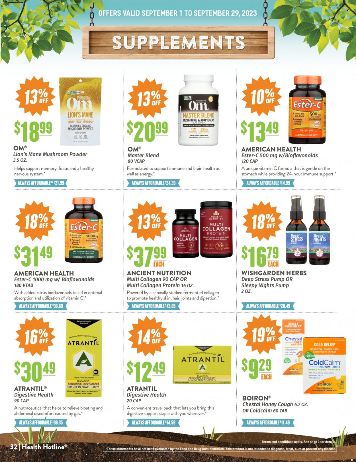 Natural Grocers - Health Hotline Magazine - September 2023 - Page 32