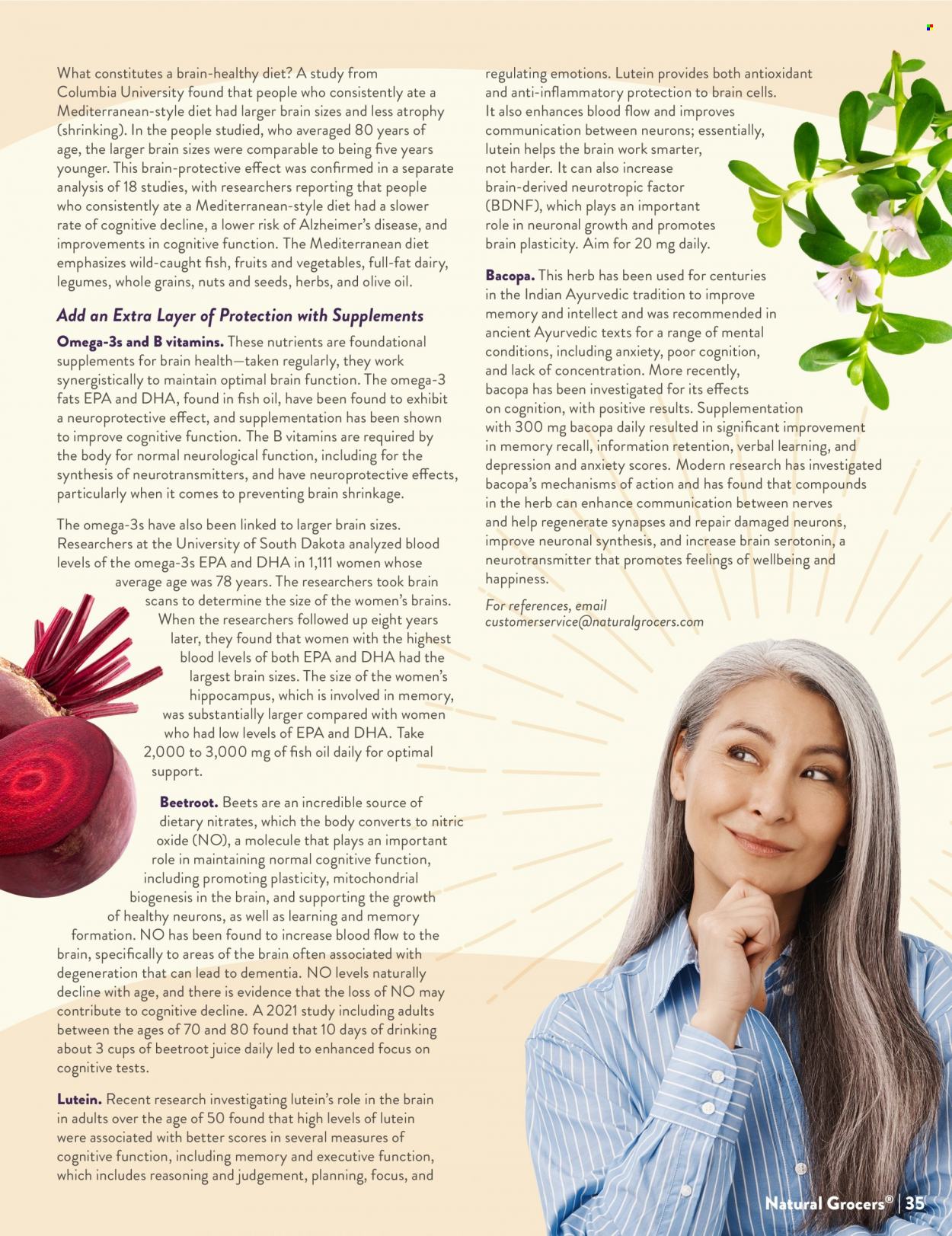 Natural Grocers - Health Hotline Magazine - September 2023 - Page 35