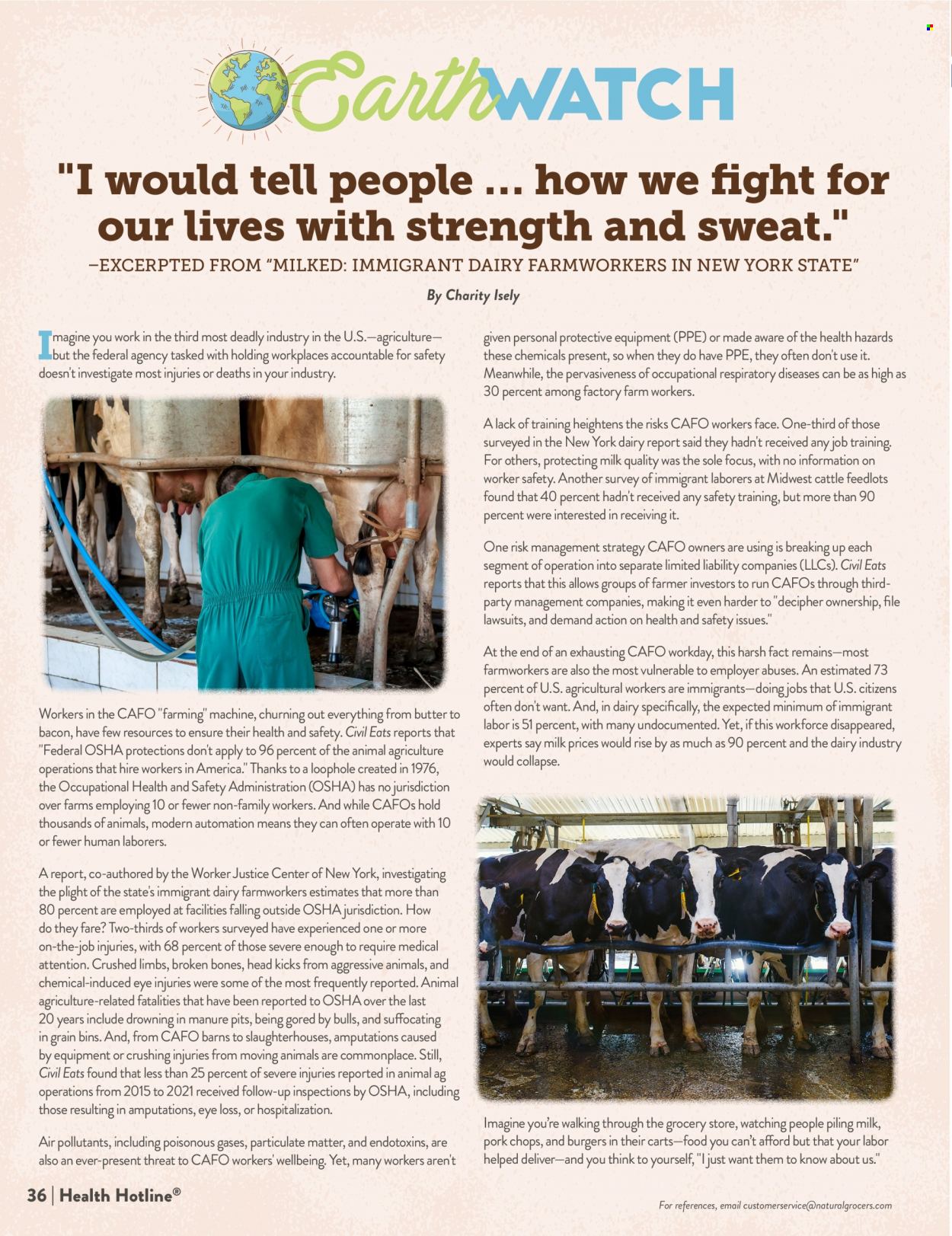 Natural Grocers - Health Hotline Magazine - September 2023 - Page 36