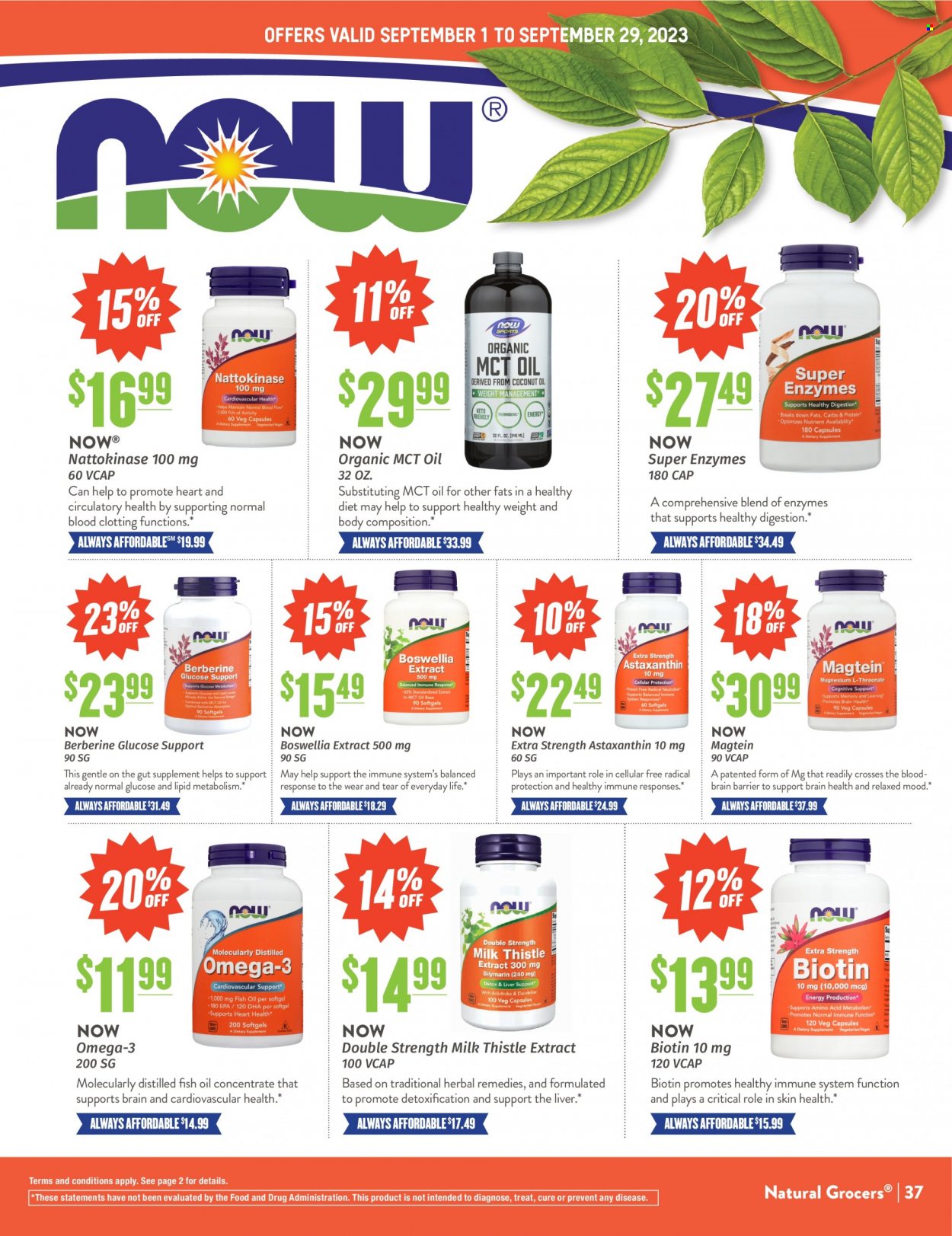 Natural Grocers - Health Hotline Magazine - September 2023 - Page 37
