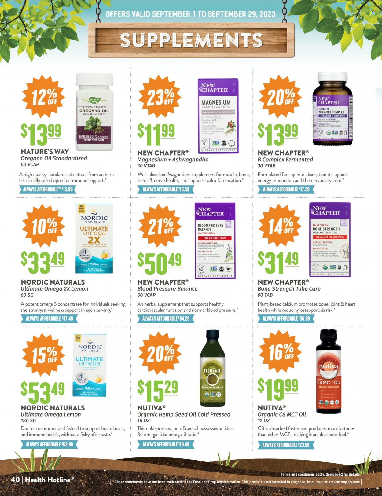Natural Grocers - Health Hotline Magazine - September 2023 - Page 40