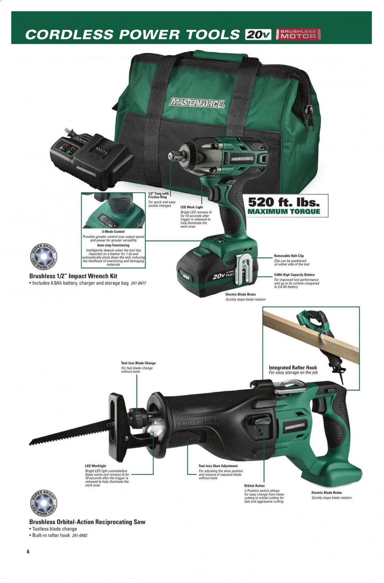 Masterforce Power Tools Hand Tools Accessories Storage 2021