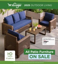 Kroger 2025 Outdoor Living - Patio Furniture Sale