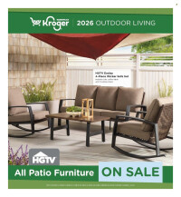 Kroger Outdoor Living Sale 2026