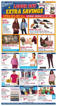 Boscov's - Flyer Specials